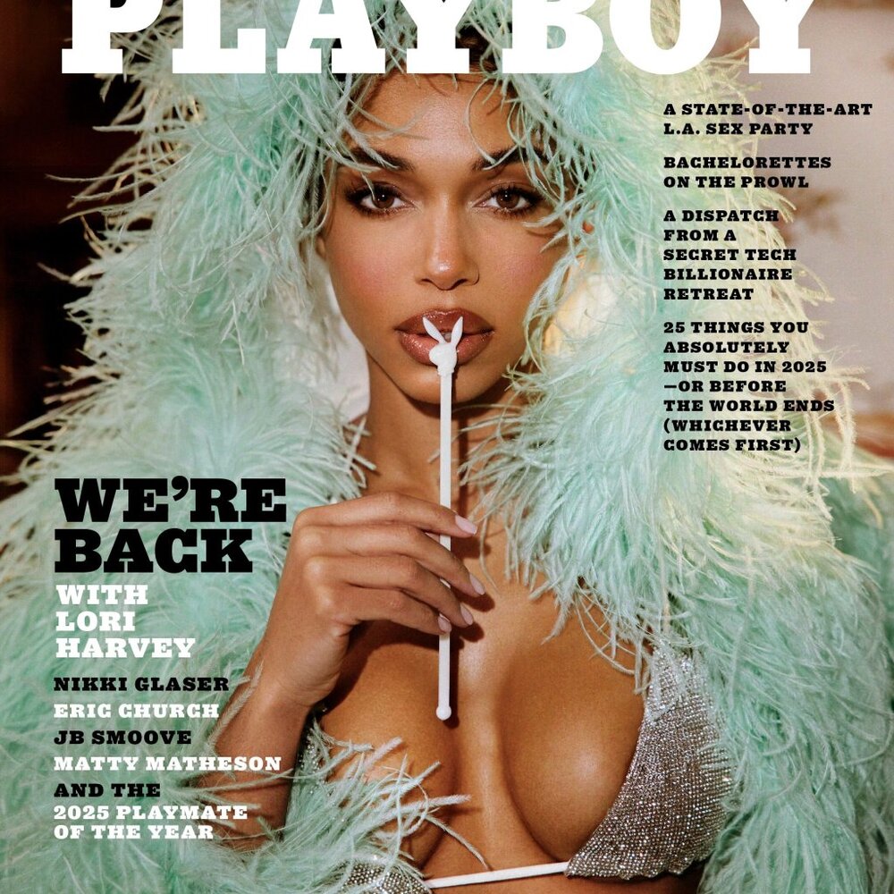 PLAYBOY MAGAZINE NEW 2025 LORI HARVEY COVER GREAT CONDITION VERY COOL / HISTORIC